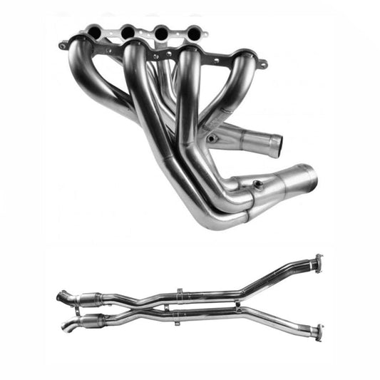 C5 corvette 2150H430 kooks long tube headers with high flow cats no emissions race