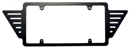 billet aluminum corvette license plate frame