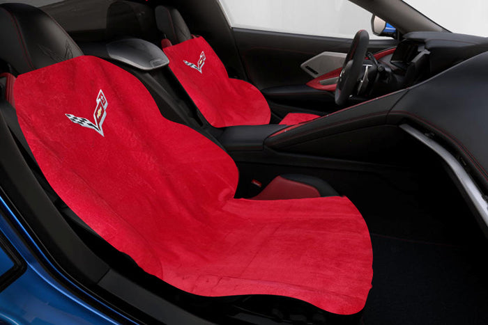 C8 Corvette Seat Armour Car Towels